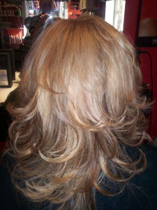luscious hair Color and Cut by Sam